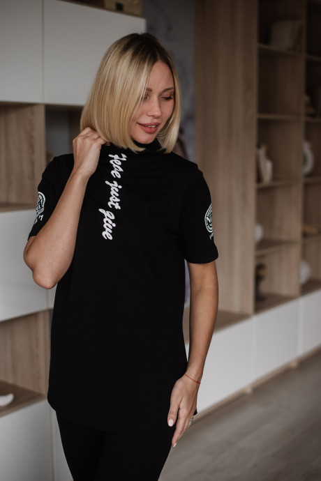 Футболка Ф 241/2 (черный) 